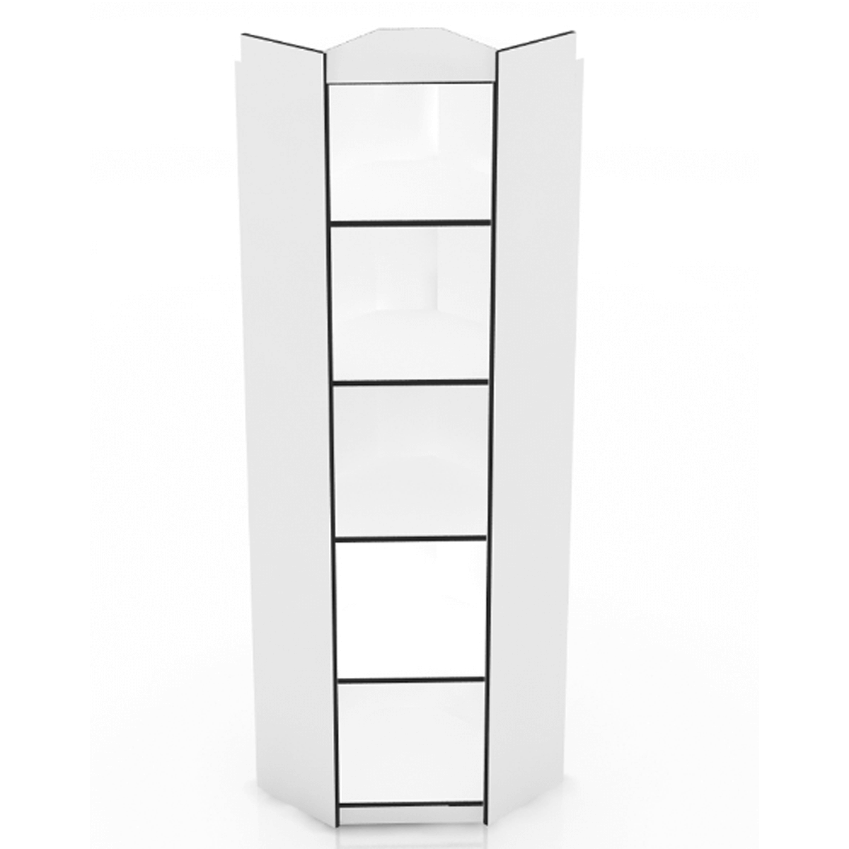 Стеллаж угловой внутренний