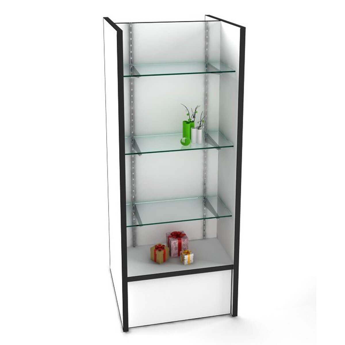 Стеллаж двухсторонний островной