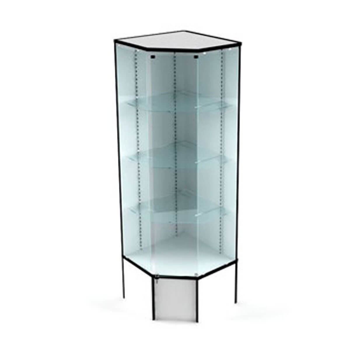 Витрина угловая