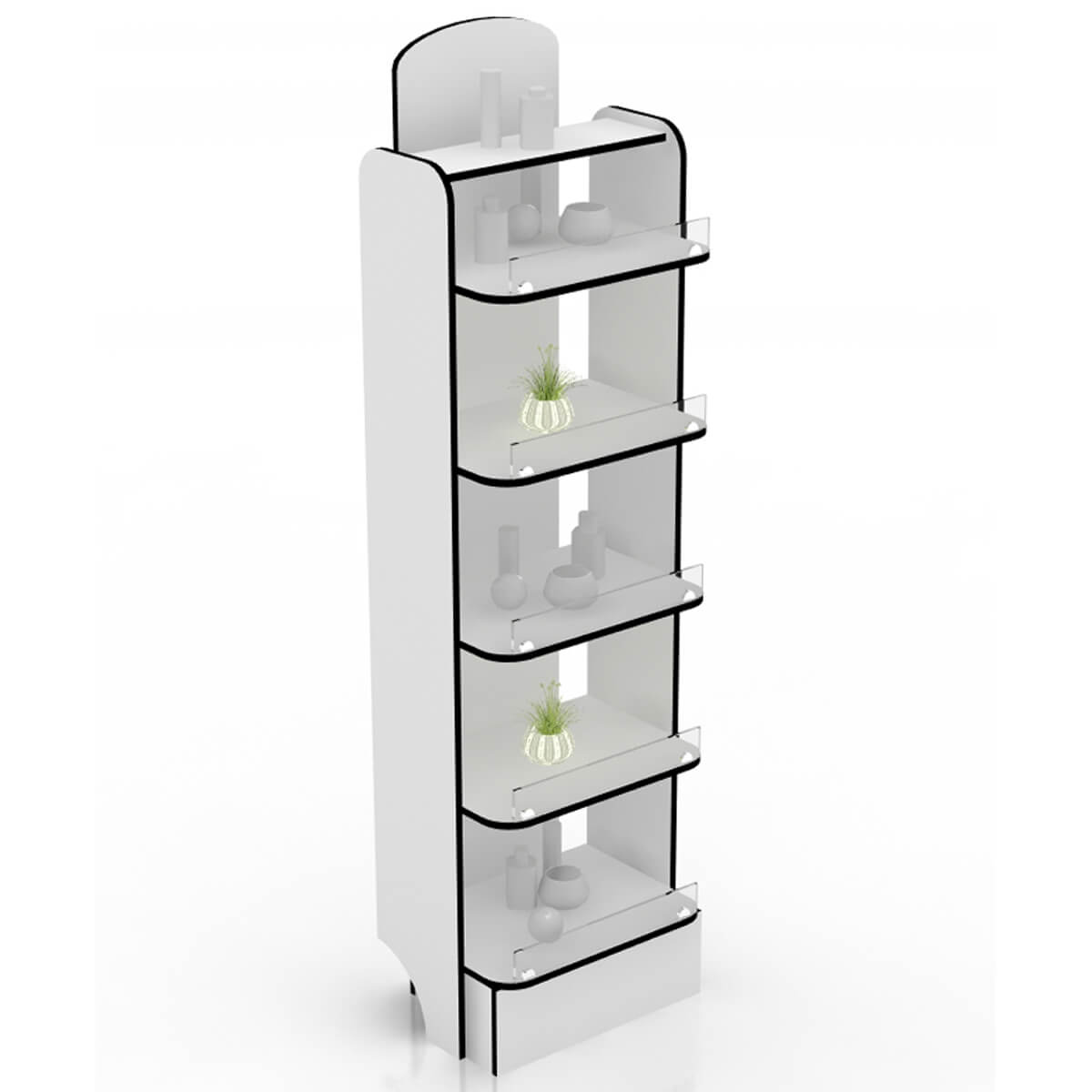 Стеллаж фигурный