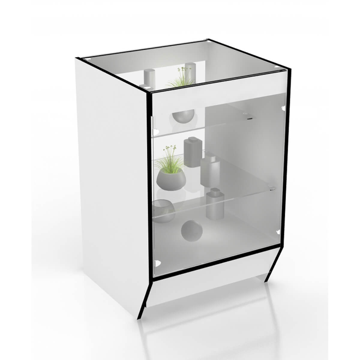 Прилавок остекленный