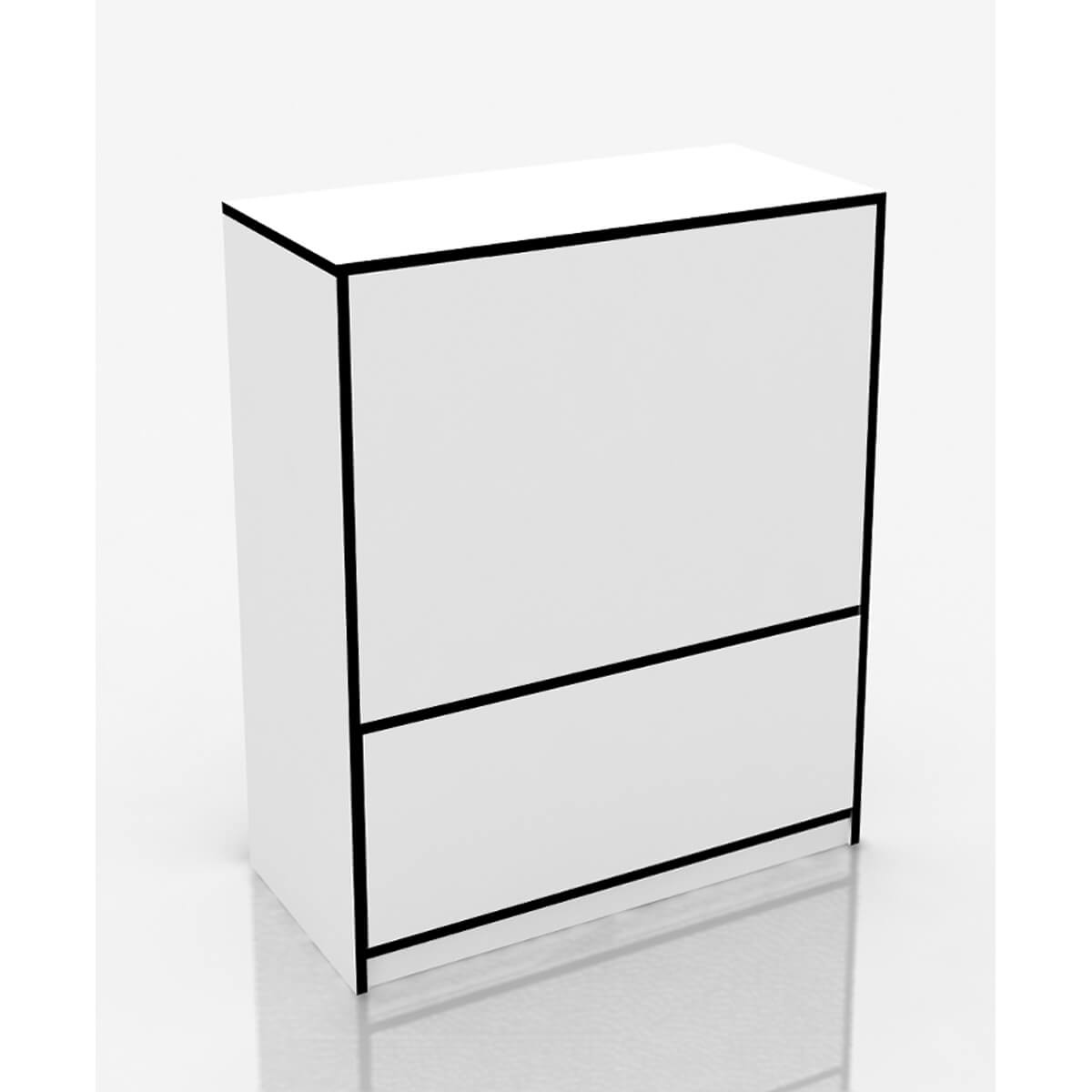 Прилавок закрытый высокий