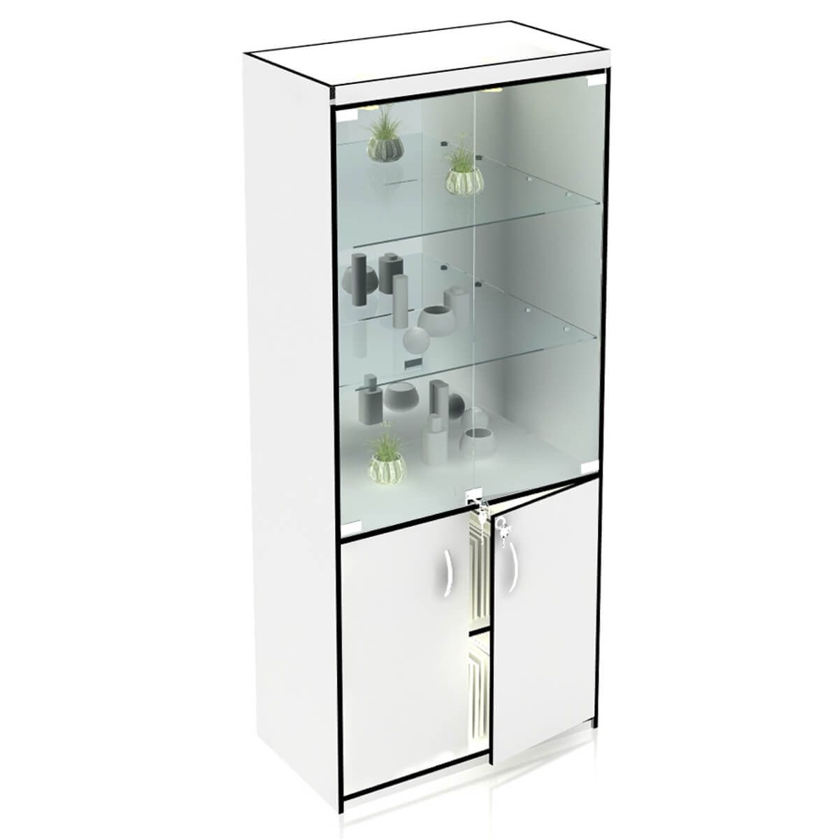 Витрина с подсветкой