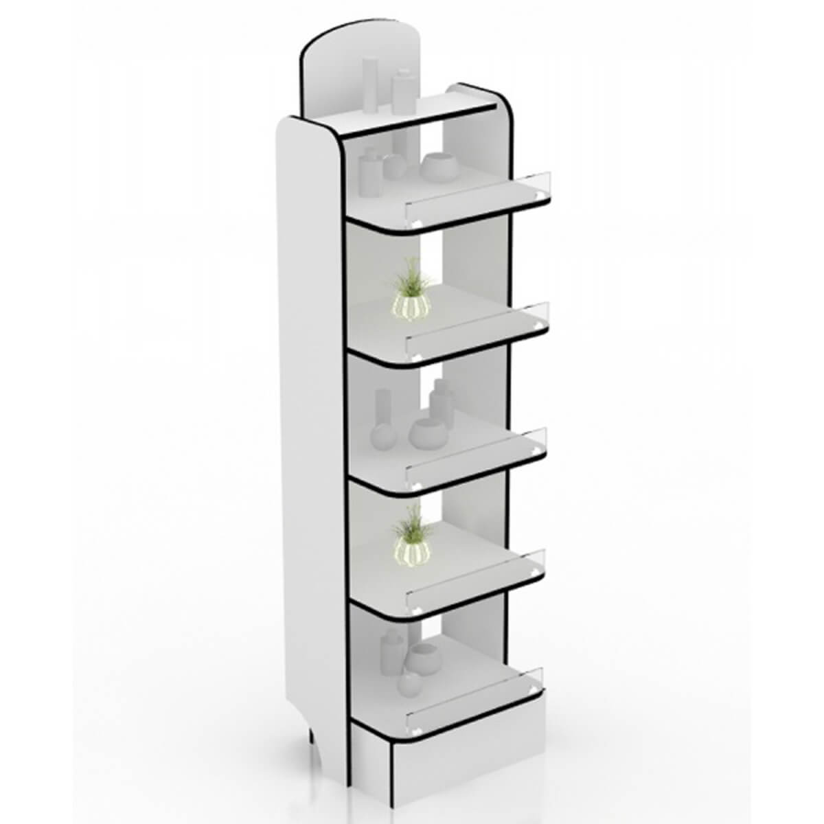 Стеллаж фигурный