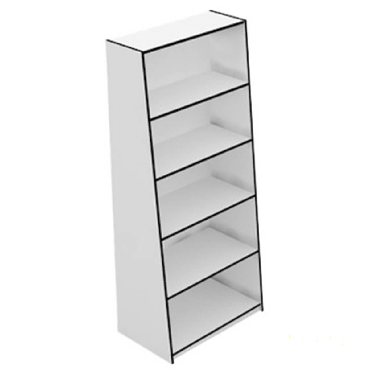 Стеллаж-горка наклонный